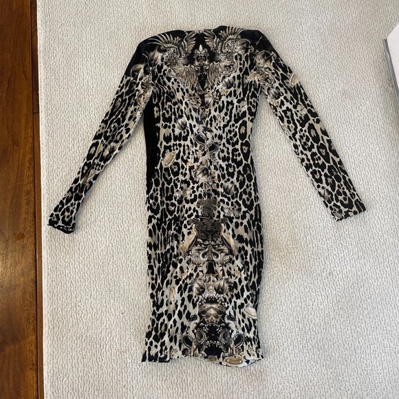 Roberto Cavalli Cheetah Dress - size small - Picture 2 of 4